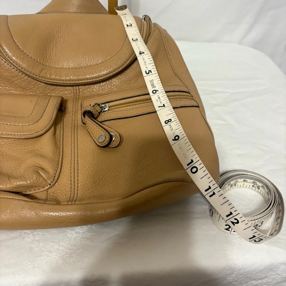 Tignanello leather backpack.